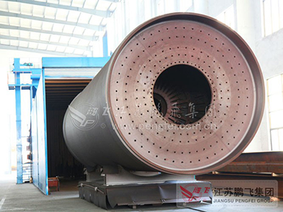臺(tái)車(chē)通過(guò)式旋窯筒體專用拋丸清理房